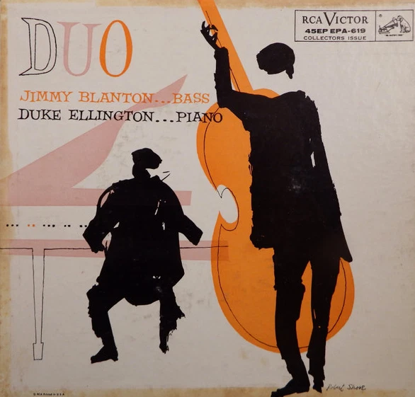 Duke Ellington Jimmy Blanton Duo RCA Victor EPA-619 1955 Rare 7" Jazz EP EXC - Image 1 of 1