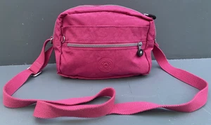 Kipling Benita Qvc Pink Shoulder Crossbody Bag - Small - Picture 1 of 14