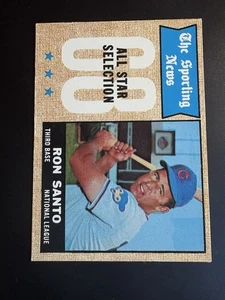 1968 Topps Set-Break #366 Ron Santo quasi nuovo CUBS!! - Foto 1 di 2