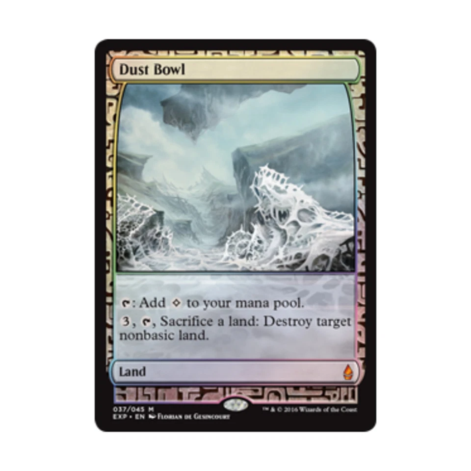 WOTC MTG Zendikar Expeditions Dust Bowl (Full Art) (Foil) NM - Image 1 of 1