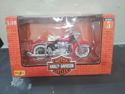 Maisto Series 5 Harley-Davidson 1:18 1986 FLST Heritage Softail Evolution - Imagem 1 de 4