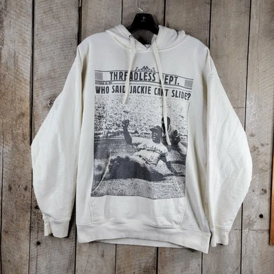 Sudadera con Capucha Jackie Robinson Sin Hilo L Dodgers Diapositiva Gráfico Independent Trading Co Foto 1 de 4