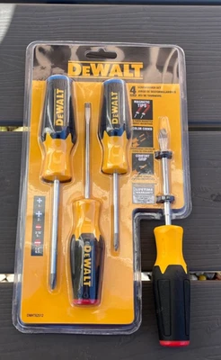 Dewalt Screwdriver Set 4 Pc Set DWHT65200 New - Image 1 of 2
