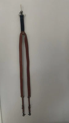 Nocona Belt Co Men's Leather Suspenders 12 Gauge M Size - Image 1 of 4
