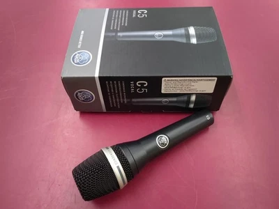 AKG C5 Vocal Microphone Dynamic Cardioid Used Studio Recording Mic - Image 1 of 4