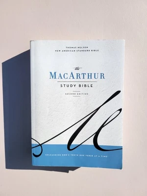 The MacArthur Study Bible, Second Edition NASB (2020, Trade Paperback) - Image 1 of 4