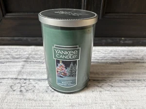 Yankee Candle MAGICAL FROSTED FOREST Christmas 22 oz große Glaskerze NEU - Bild 1 von 5