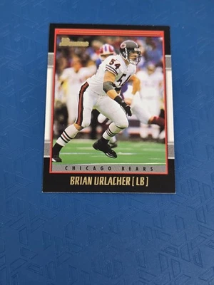 2001 Bowman Gold #61 Brian Urlacher Chicago Bears FOOTBALL Card 9G - Image 1 of 2