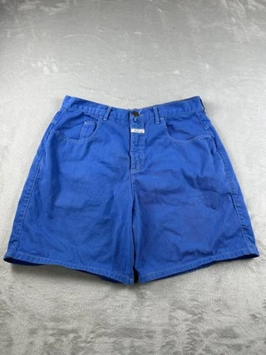 Шорты женские Marithe Francois Girbaud 9/10 синие 33 саржи джинсовые на молнии Fly 5 карманов - Изображение 1 из 4