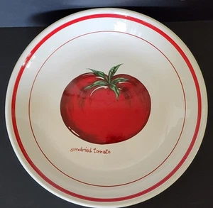 Sundried Tomato By Over And Back Individual Pasta Bowl 9.5" Made In Italy Soup - Picture 1 of 6