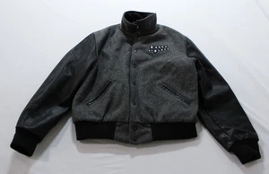 Dehen Jackets Men's House Of Blues New Orleans Varisty Jacket NC3 Gray Medium - Picture 1 of 6