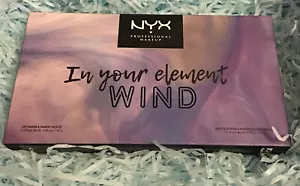 NYX In Your Element Eyeshadow Palette - Wind 12 Shades Brand New - Picture 1 of 2
