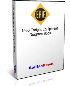 Diagramas ferroviarios de Erie de equipos de carga - PDF en CD - RailfanDepot - Imagen 1 de 4