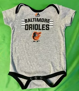 MLB Baltimore Orioles Majestic Bodysuit/Vest 18 months - Picture 1 of 3