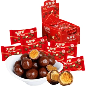 24 Bags x 25g Liangfeng Mylikes Chocolate Chinese Snack Food 梁丰麦丽素夹心巧克力 - Picture 1 of 4