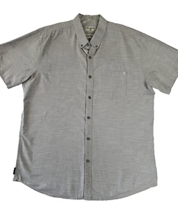 Billabong Men’s XL Button Down Shirt Short Sleeve Casual Surf Skater Style - Picture 1 of 5