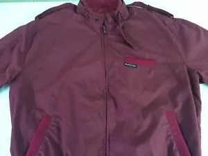 Vintage Men’s MEMBERS ONLY Jacket by EUROPE CRAFT Windbreaker Maroon Sz 42 EUC! - Bild 1 von 9