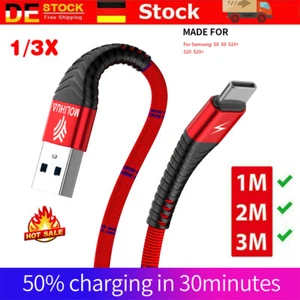 Ladekabel USB Typ C Datenkabel für Samsung Huawei Xiaomi Handy Schnellladekabel - Bild 1 von 12