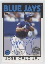 2015 Topps Archives Fan Favorites Auto Jose Cruz Jr #FFA-JCJ Auto