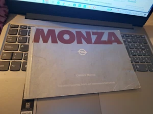 Owners manual book Opel Monza 3.0 E 3.0E 2.8 Operating instructions 100+pages - Picture 1 of 6