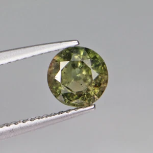 1.15 Cts UNCOOKED Rare Natural Tourmaline Green Color Loose Gemstone - Foto 1 di 5