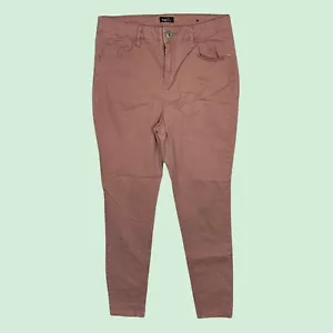 Legging de mezclilla Rue 21 12 para mujer Jegging rosa tiro medio ajustado elástico 24x27 - Imagen 1 de 12