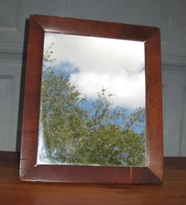 1920er Jahre Holzrahmen Spiegel 10,5" x 8,5" Rahmen - Bild 1 von 16