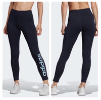 New Womens Adidas 3 Stripe Leggings 