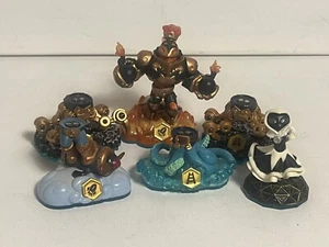 Lot Of 6 Skylanders Swap Force Figures Blue Base Activision 2013 Used - Picture 1 of 7