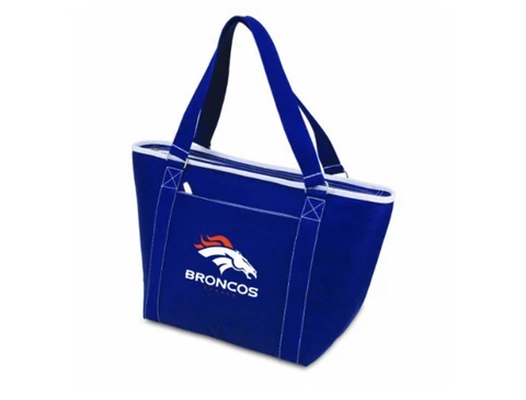 Topanga Cooler Tote Denver Broncos Navy Blue Cover