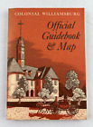 Colonial Williamsburg Official Guidebook and Map 1972 Vintage Trade Paperback