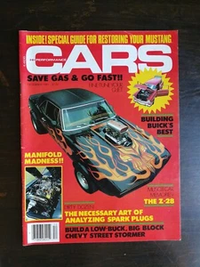 Cars Magazin Dezember 1981 - Restauration Ihres Mustang - Camaro Z-28 - Chevy Nova - Bild 1 von 2