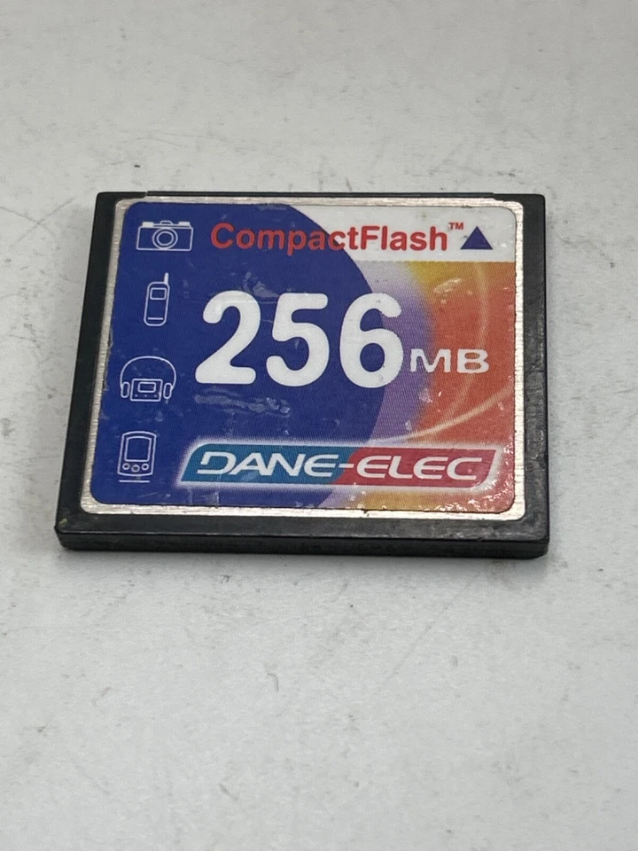 DaneElec 256 mb Compact Flash Memory Card - Image 1 of 2