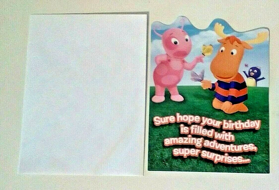 Nickelodeon The Backyardigans 3rd Birthday Card With Envelope by Kid Squad