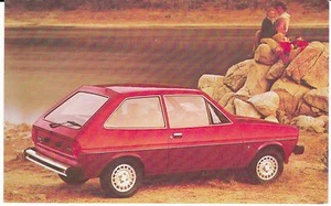 "Postal Fiesta 1979 3 puertas hatchback con opción de grupo Ghia" - Imagen 1 de 2