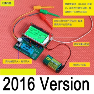2016 EZM328 GM328 transistor tester/ ESR / frequency meter / square wave genera - Bild 1 von 8