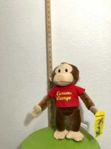 NEW 13" Curious George Monkey Plush Stuffed Animal Universal Toy Factory NWT - Picture 1 of 2