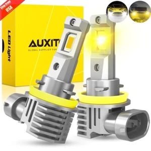 AUXITO H11 H8 H9 H16JP LED Headlight Fog Light Bulbs Replace Halogen Kit 80000LM - Picture 1 of 22