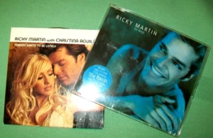 Ricky Martin PROMO CD LOT Nobody Wants to Be Lonely She Bangs - Picture 1 of 1