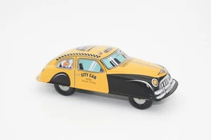 Tin Toy - Taxi Car - MARXU - Wind Up - Picture 1 of 2
