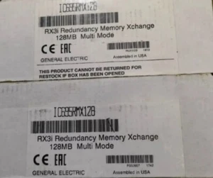 New In Box GE IC695RMX128 Fanuc RX3i Redundancy Memory IC695RMX128 - Picture 1 of 3