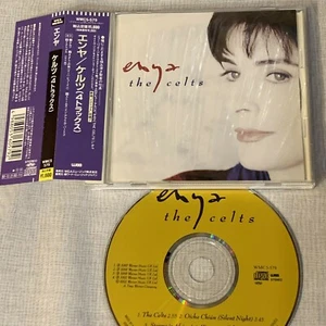 ENYA The Celts 4 tracks JAPAN 5" MAXI CD WMC5-579 w/ OBI + PS 1992 issue Free SH - Picture 1 of 6