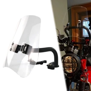 Wind Deflector Windscreen Extential Protector Fit For HONDA MONKEY125 2019-2023 - Foto 1 di 16