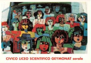 pb 58 MAILAND Civico Liceo Scientifico GEYMONAT - Werbekarte nicht VG - Bild 1 von 2