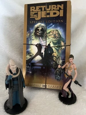 Star Wars Trilogy Vhs 1997 Special Limited Edition Movie Gold Set w/ add ons - Image 1 of 4