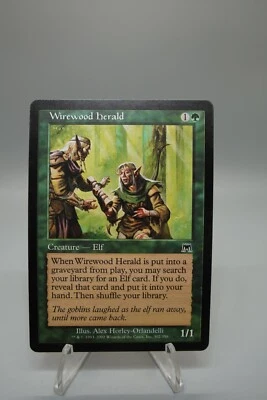 Wirewood Herald	 Onslaught - Magic the Gathering MTG Green - Image 1 of 2