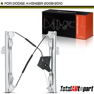 Регулятор стеклоподъемника правостороннего переднего пассажира с двигателем для Dodge Avenger 2008-2010 - Изображение 1 из 4