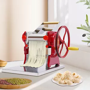 Pasta Noodle Machine Dumpling Pasta Maker Tool Stainless Manual Noodle Machine  - Picture 1 of 23