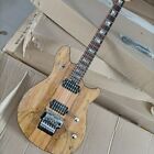 Nature 6 String Electric Guitar with Spalted Maple top Veneer Rosewood Fretboard