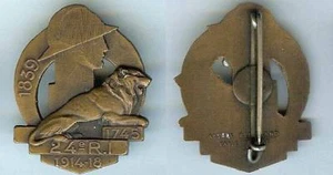 Infanterie - 24° Régiment infanterie 1939 ABPD complet d'époque ORIGINAL - Picture 1 of 1